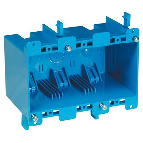 electrical 3 gang junction box|3 gang shallow outlet box.